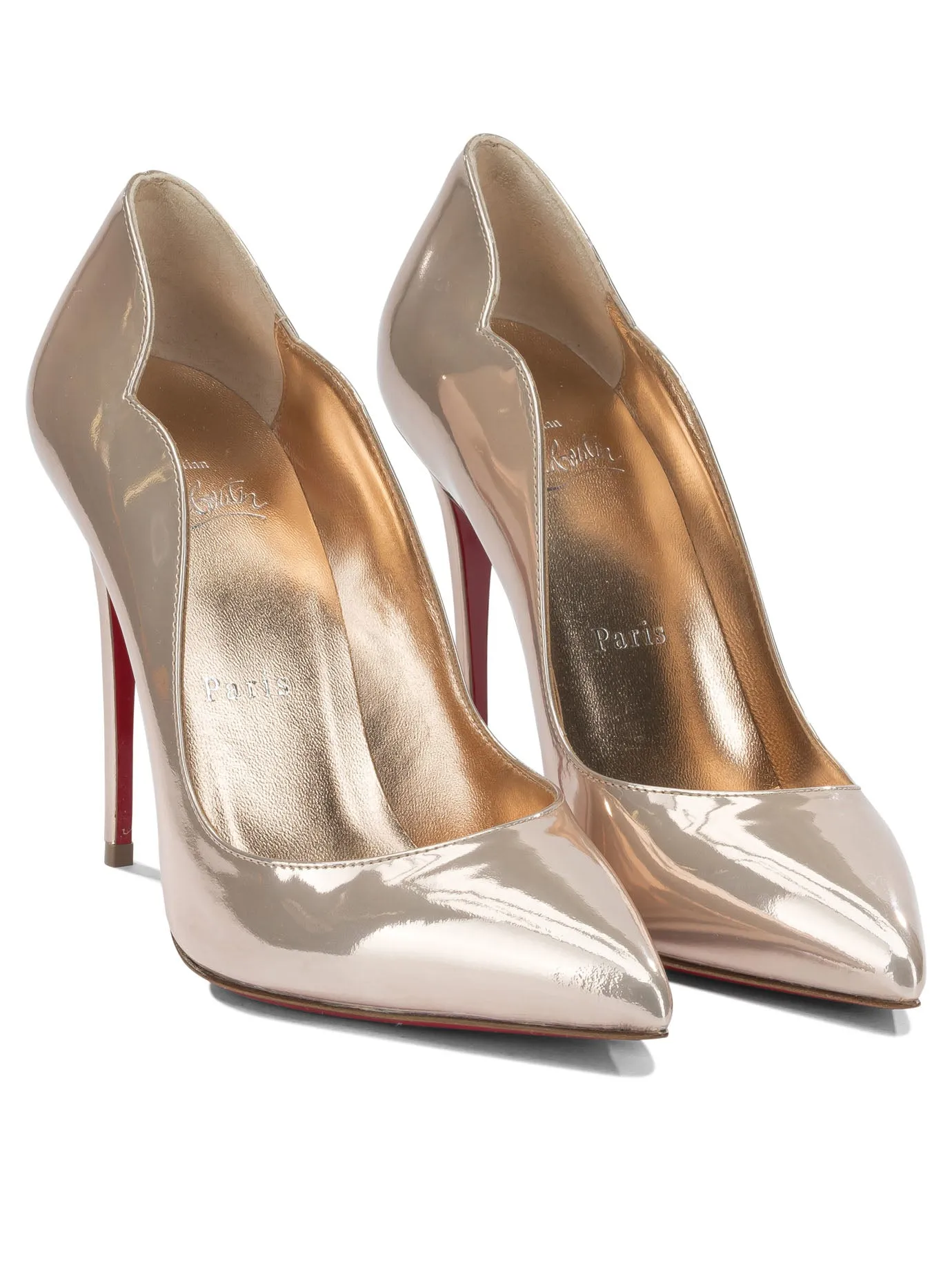 Heeled Shoes Gold sold by Wanan Luxury product image thumbnail 2