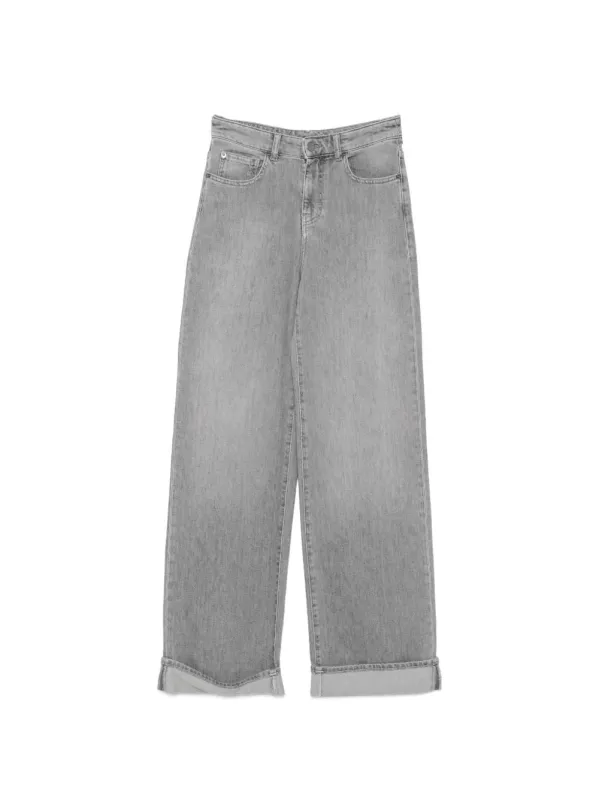 Wide-Leg Denim Jeans made by Emporio Armani