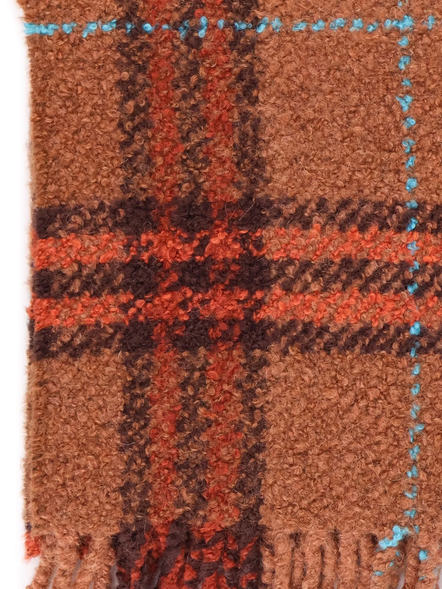 Wool Blend And Alpaca Bouclé Scarf sold by Wanan Luxury product image thumbnail 2