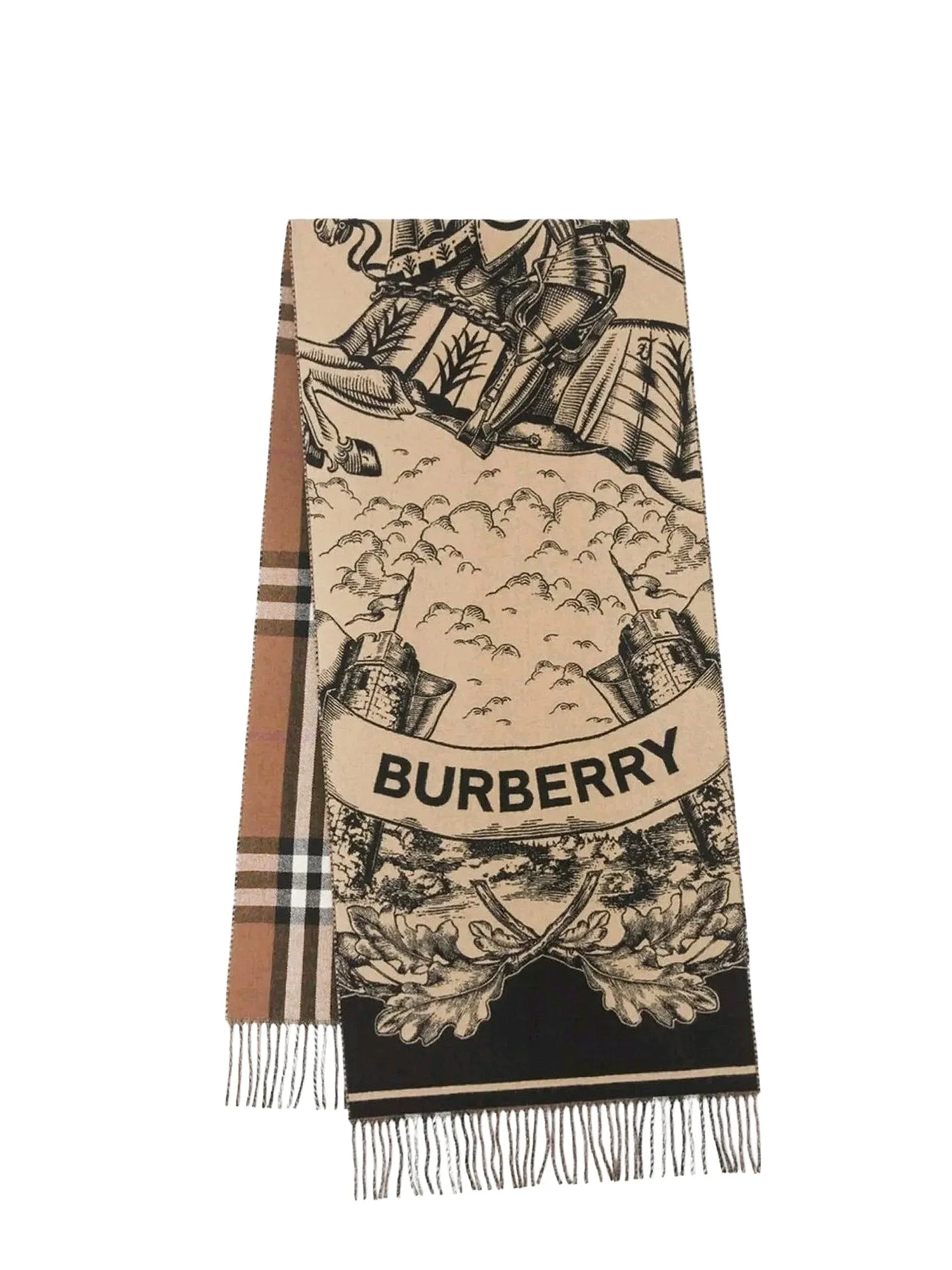 Gallant Knight Cashmere Scarf sold by Wanan Luxury