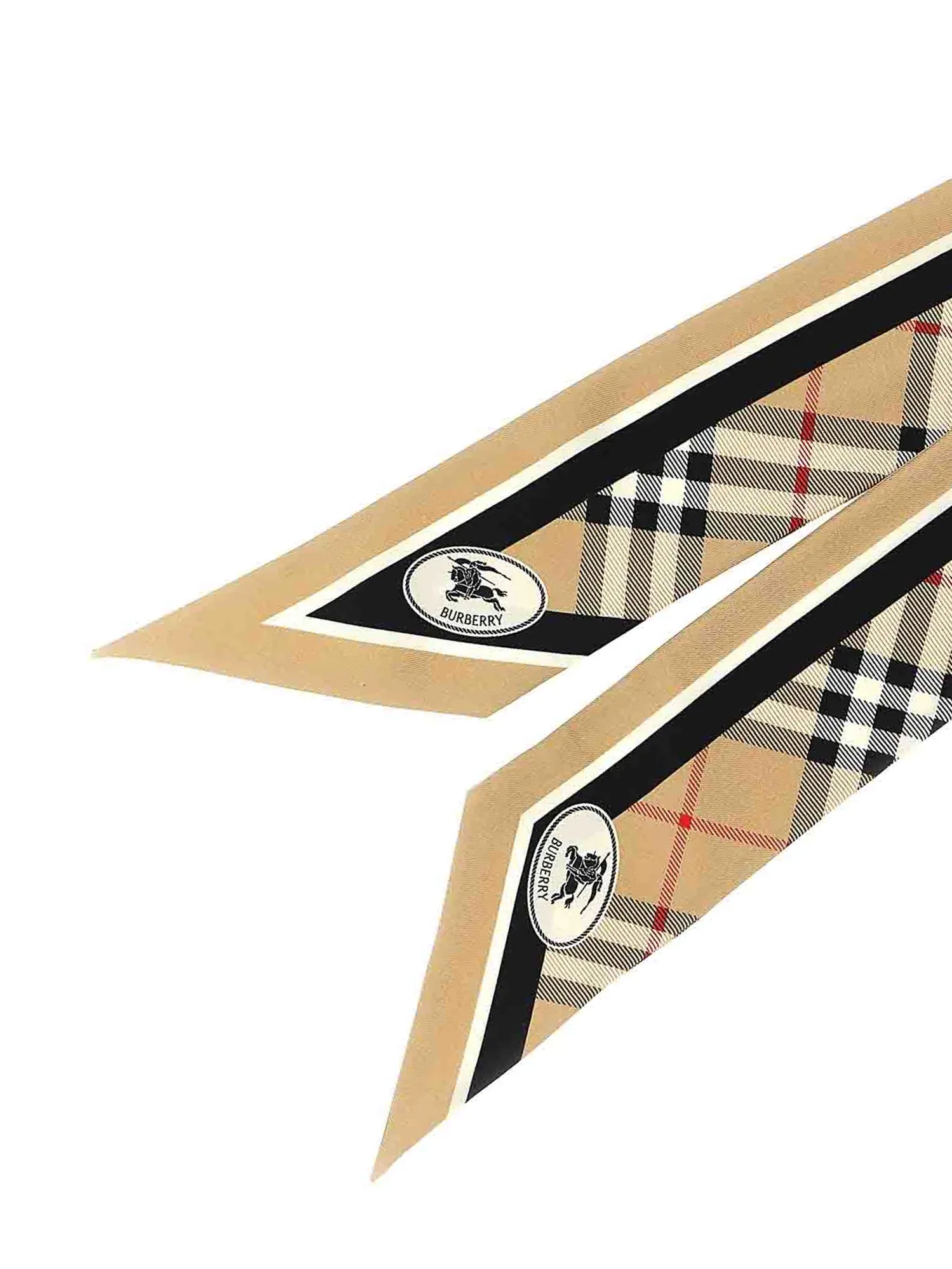 Medium Check Silk Bandeau sold by Wanan Luxury product image thumbnail 2