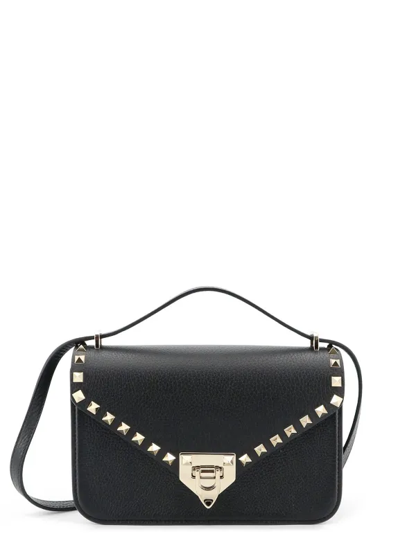 Rockstud Leather Crossbody Bag With Stud Detail made by Valentino Garavani