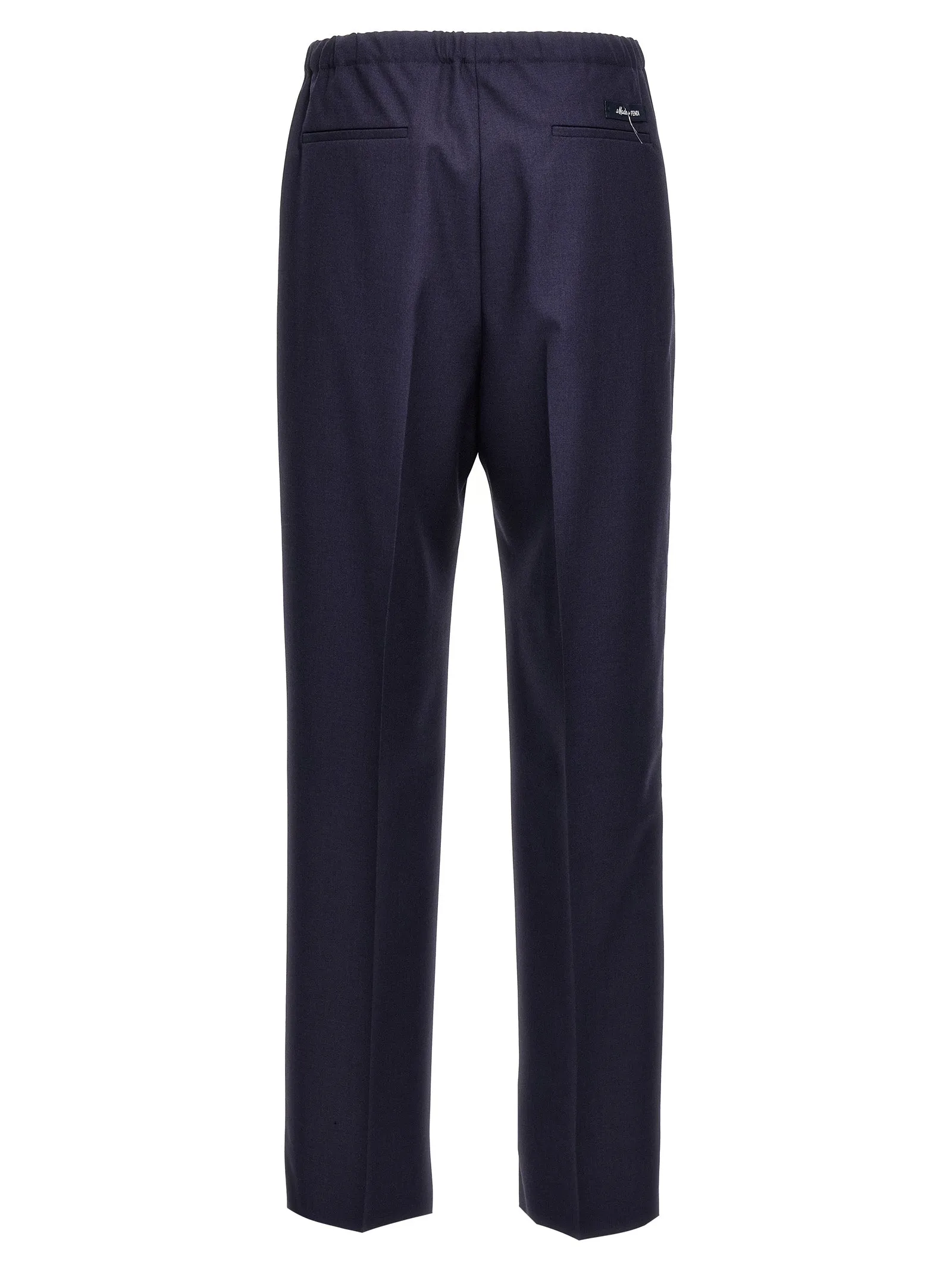 Wool Trousers Pants Blue sold by Wanan Luxury product image thumbnail 2