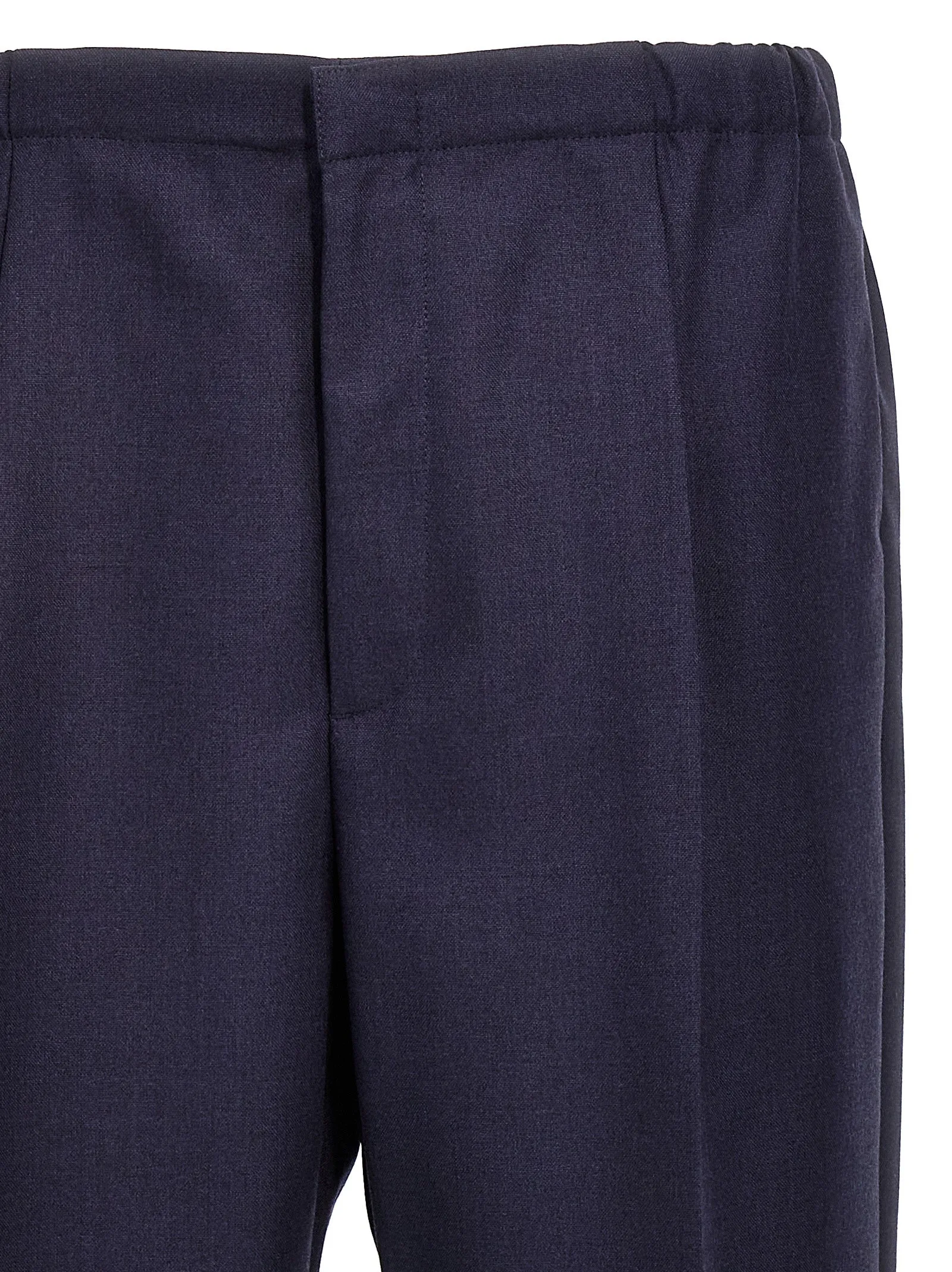 Wool Trousers Pants Blue sold by Wanan Luxury product image thumbnail 3