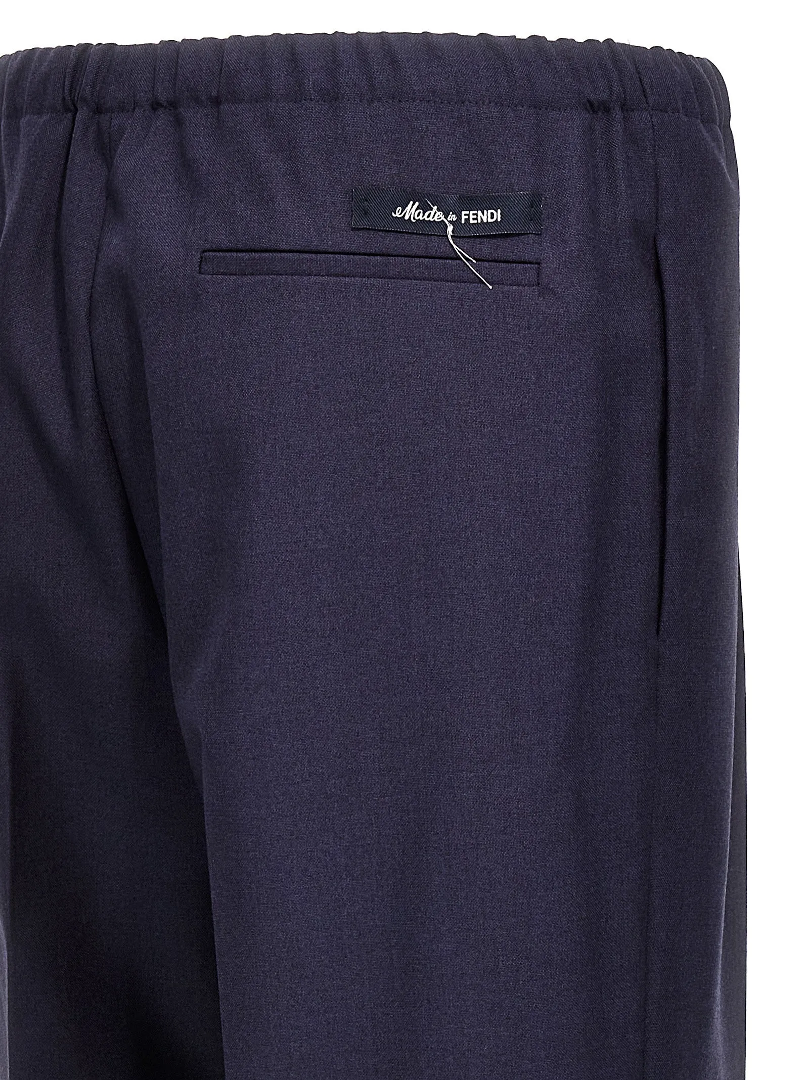 Wool Trousers Pants Blue sold by Wanan Luxury product image thumbnail 4