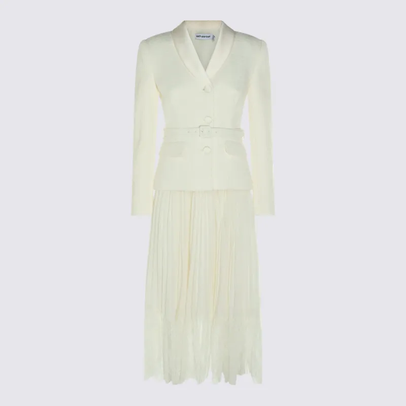 Dresses Cream made by Self-Portrait