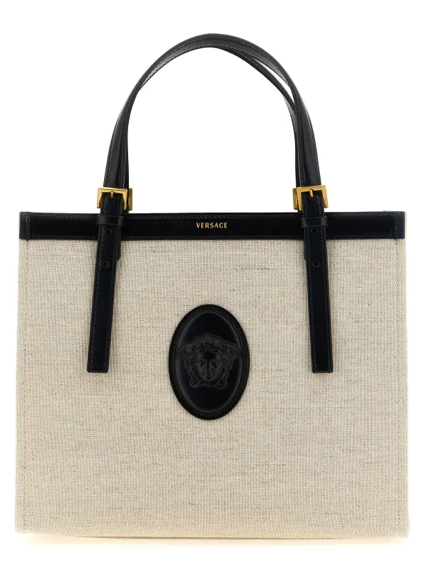RivièRe Tote Bag Beige made by Versace