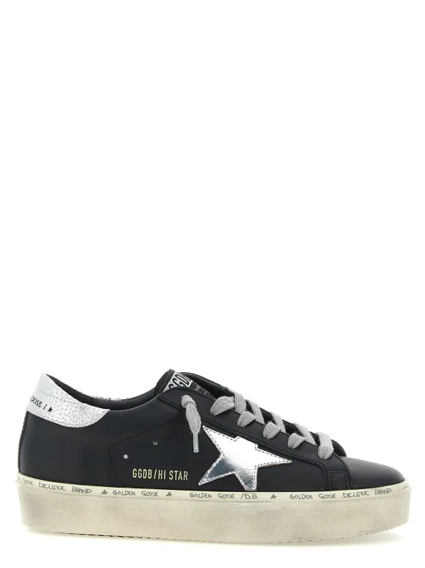 Hi Star Sneakers Black made by Golden Goose