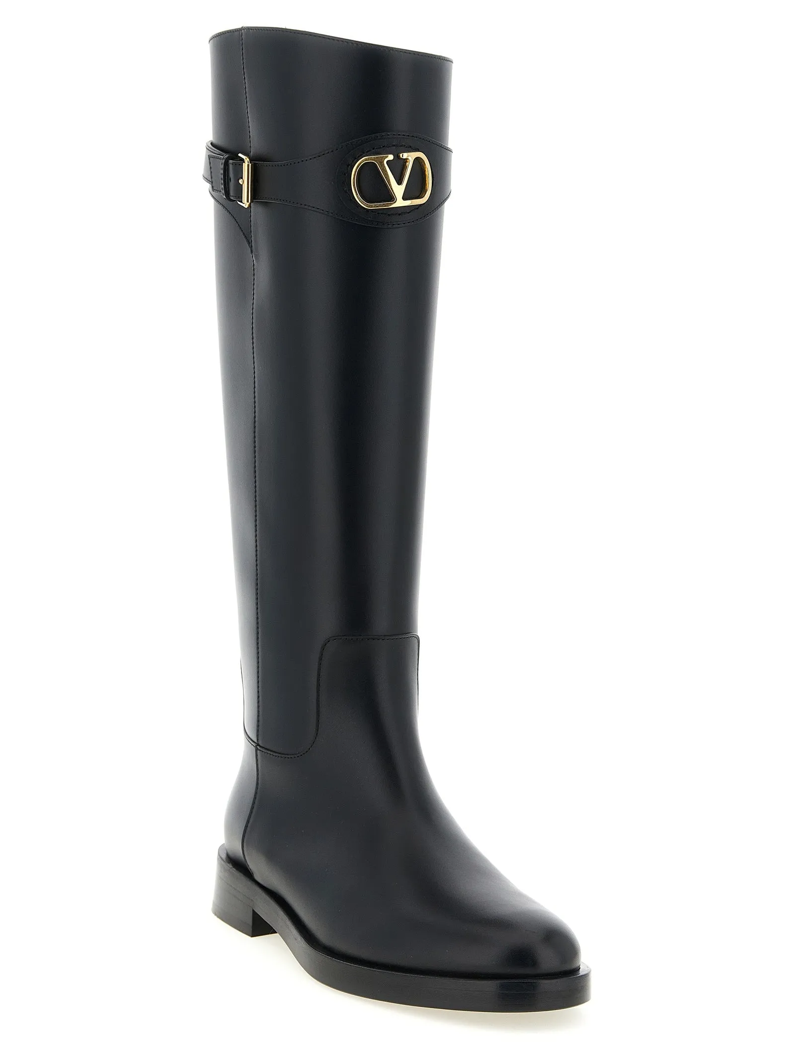 Vlogo Signature Boots And Ankle Boots Black sold by Wanan Luxury product image thumbnail 2