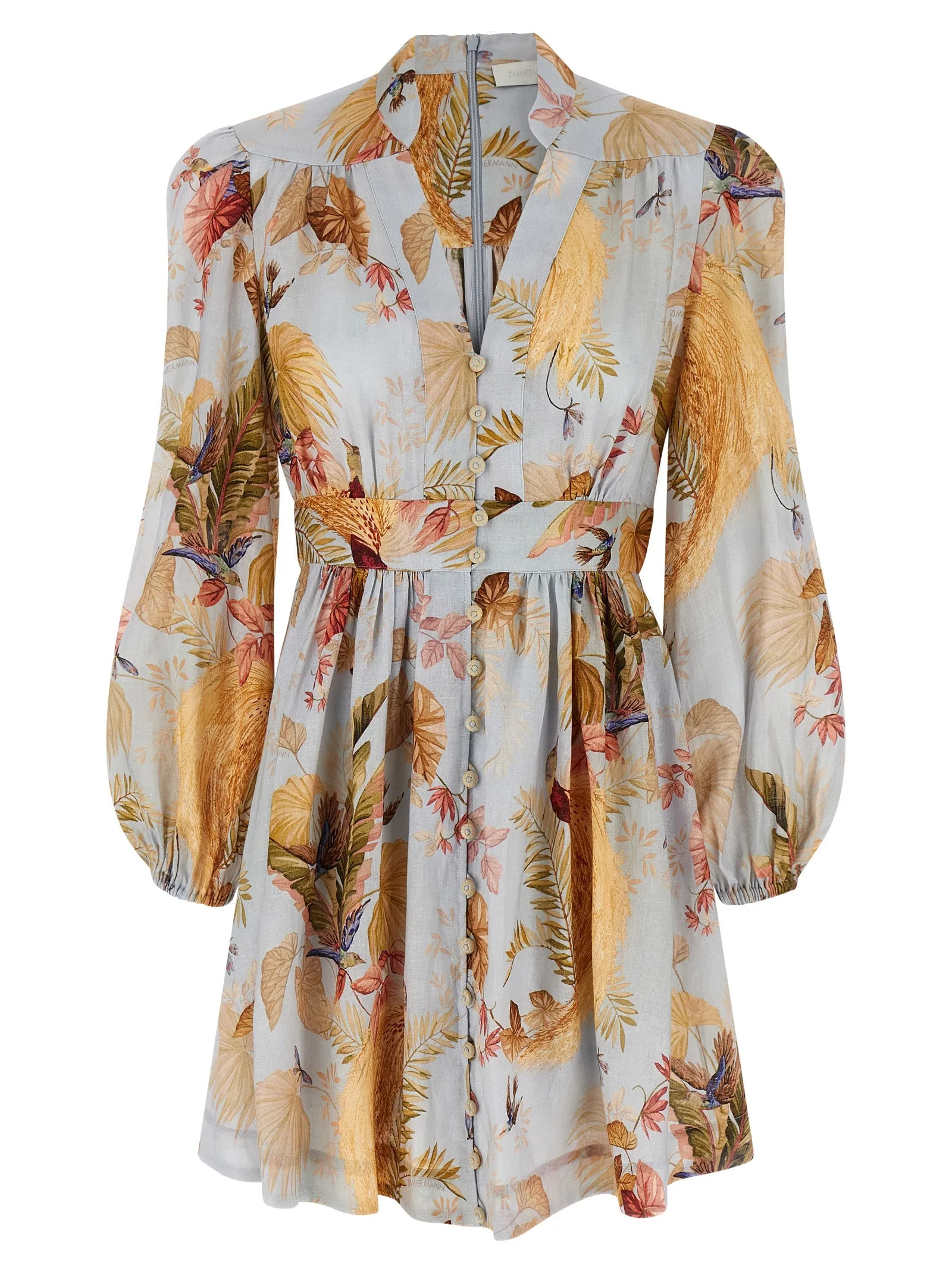 Acension Plunge Dresses Light Blue sold by Wanan Luxury