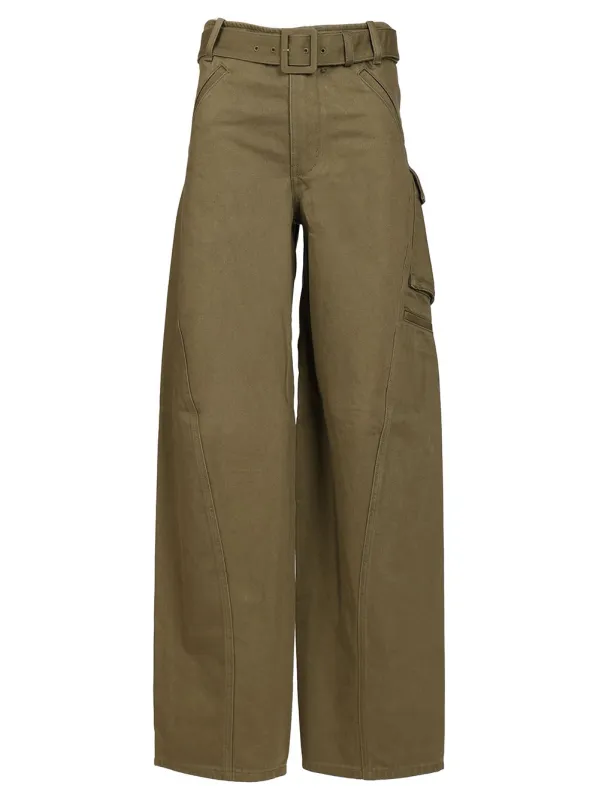 Cargo Jeans Green made by Self-Portrait