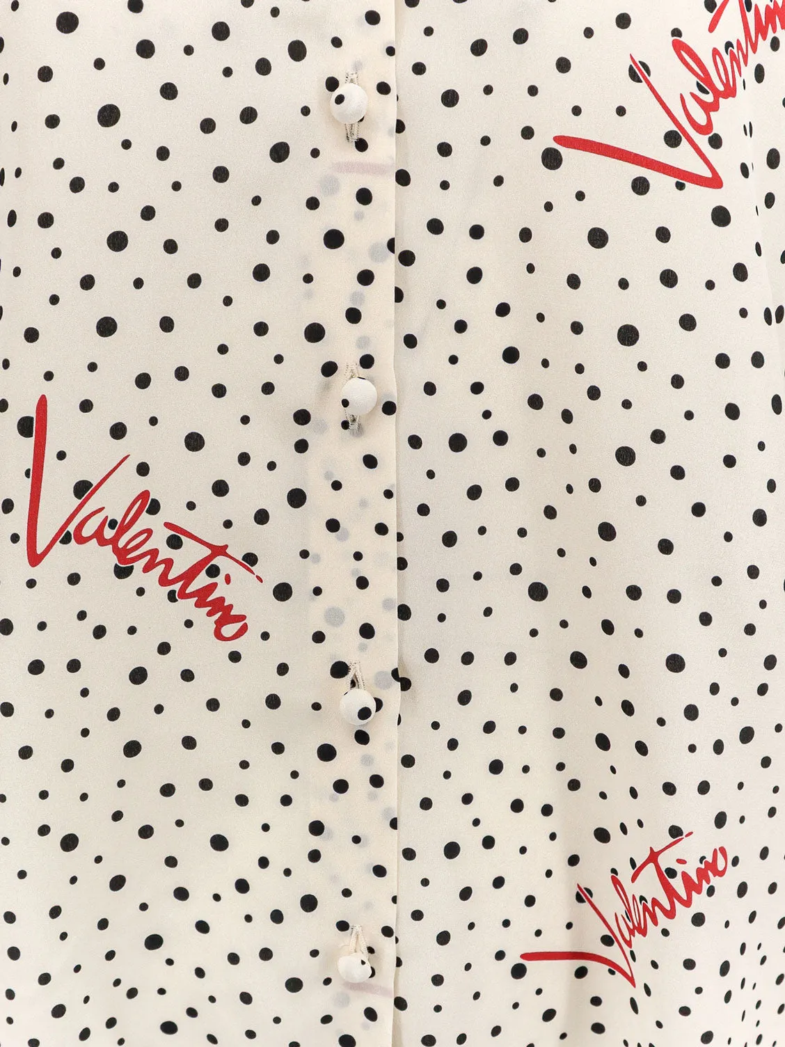 Bollicine Plusdepois Crepe De Chine Shirt sold by Wanan Luxury product image thumbnail 3