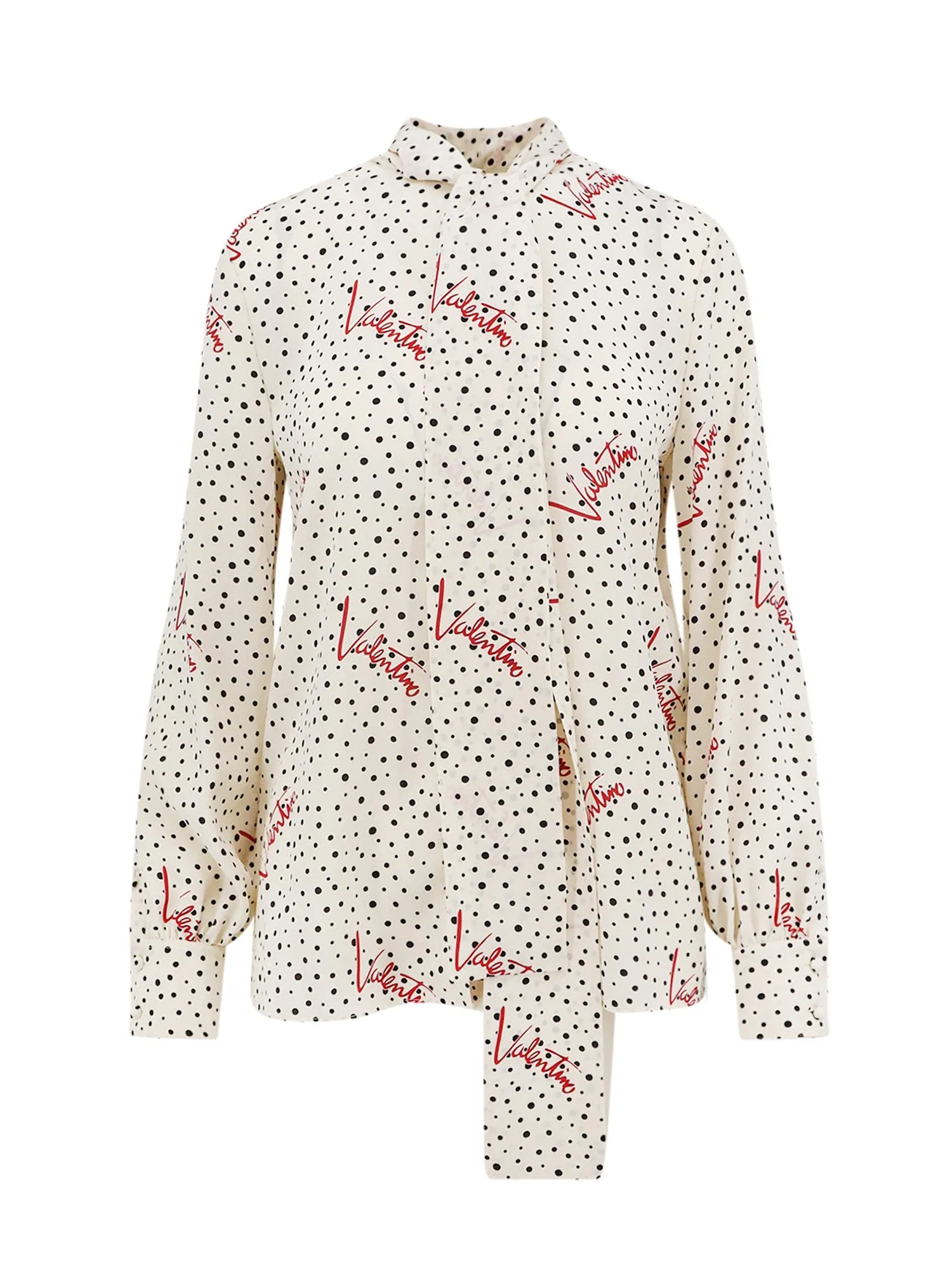 Bollicine Plusdepois Crepe De Chine Shirt sold by Wanan Luxury