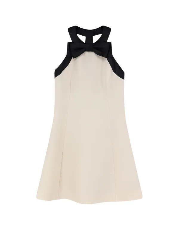 Mini Dress With Bow Detail made by Valentino Garavani