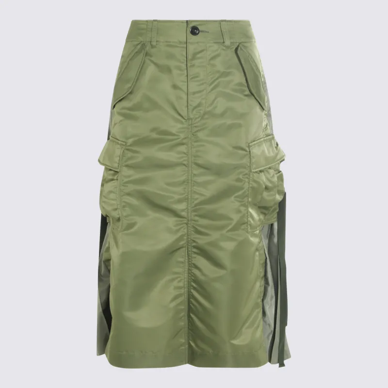 Skirts Khaki made by Sacai