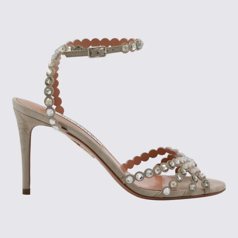 Sandals Stone made by Aquazzura