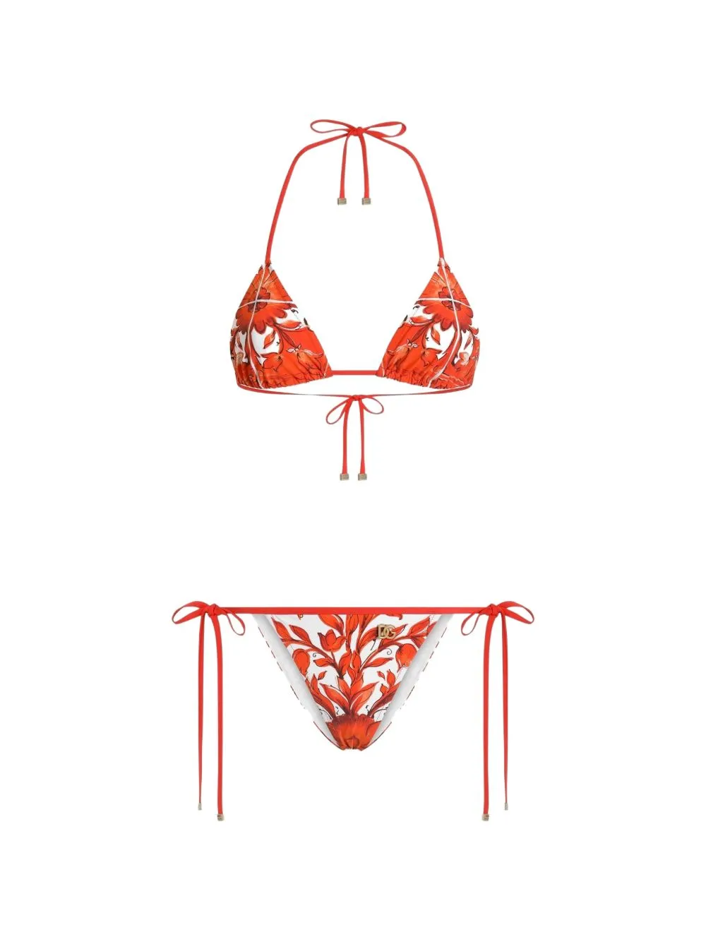 Maiolica Print Bikini Set sold by Wanan Luxury