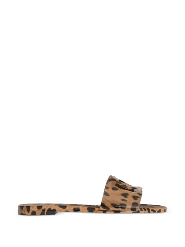 Dg Logo Flat Sandals made by Dolce & Gabanna