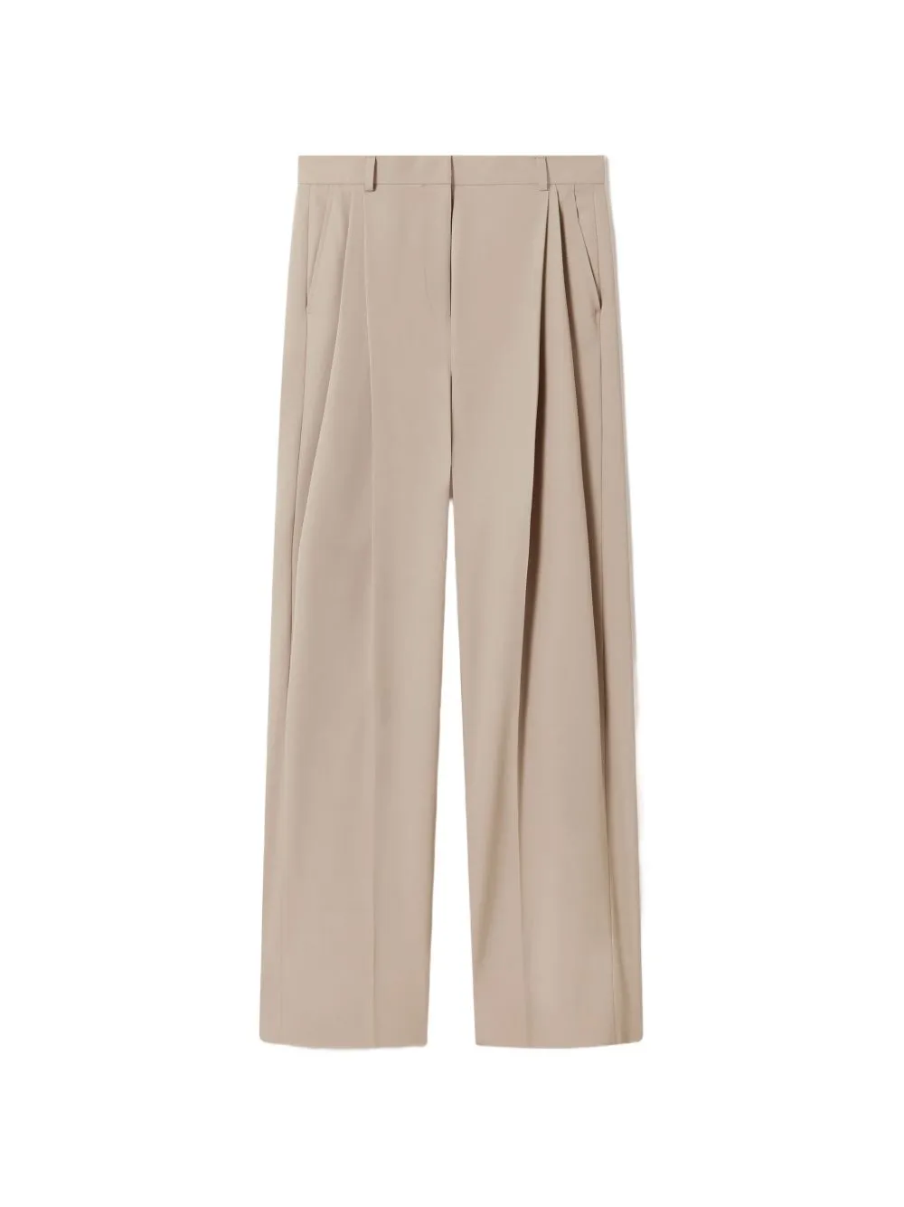 Pleated Wool Trousers sold by Wanan Luxury