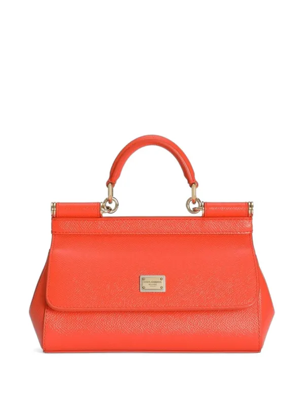 Sicily Small Leather Handbag made by Dolce & Gabanna