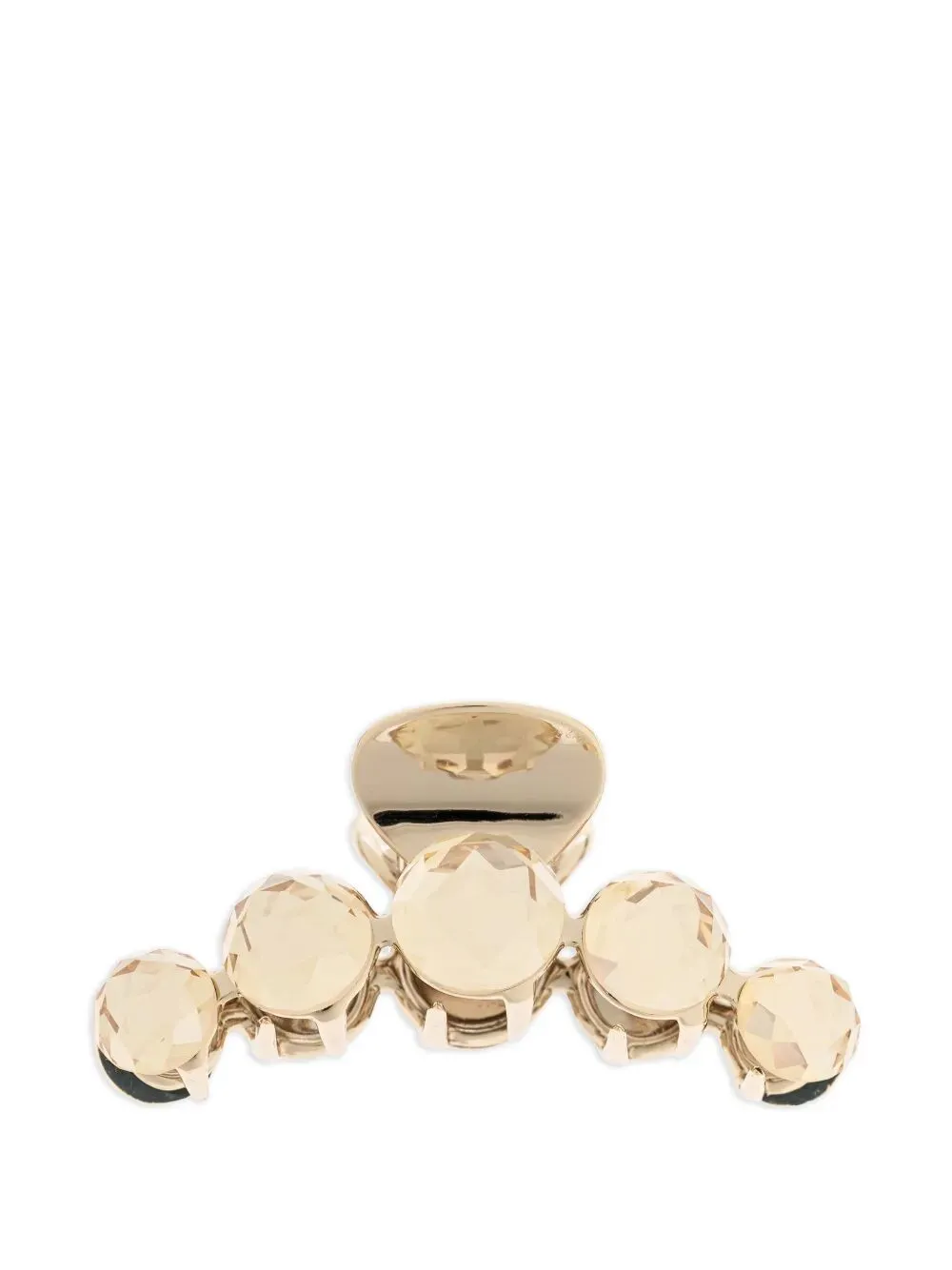 Gold-Finish Crystal Claw Hair Clip sold by Wanan Luxury product image thumbnail 3