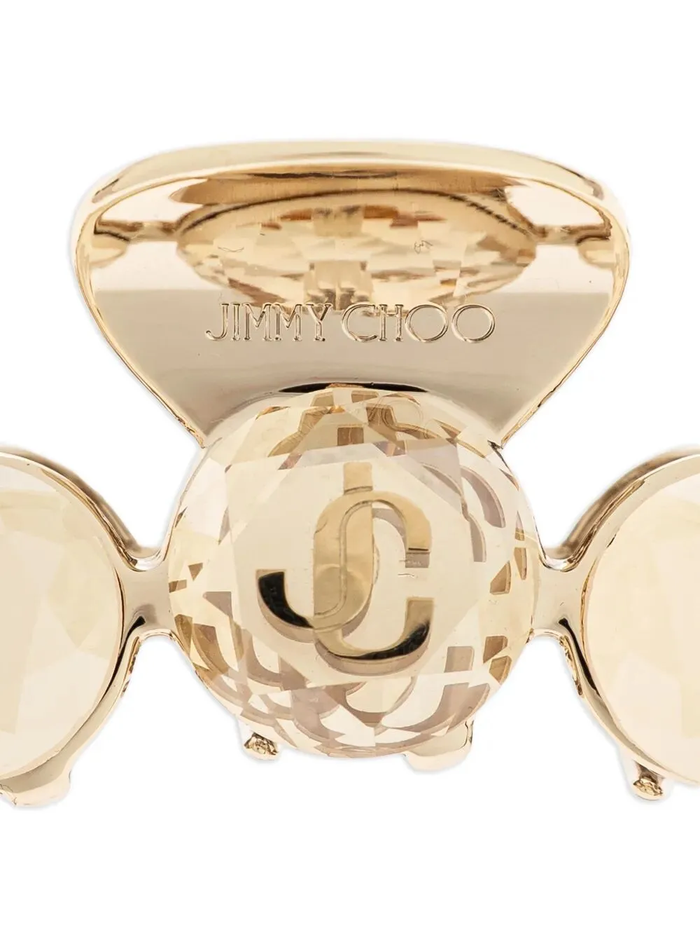 Gold-Finish Crystal Claw Hair Clip sold by Wanan Luxury product image thumbnail 4