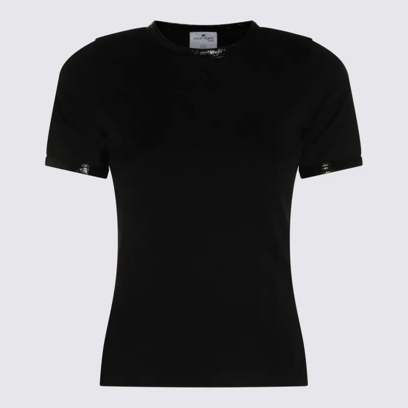 T-Shirts And Polos Black made by Courreges
