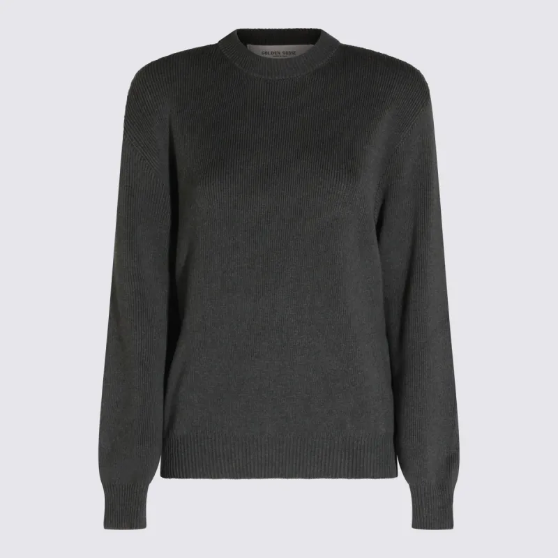 Sweaters Dark Grey Melange made by Golden Goose