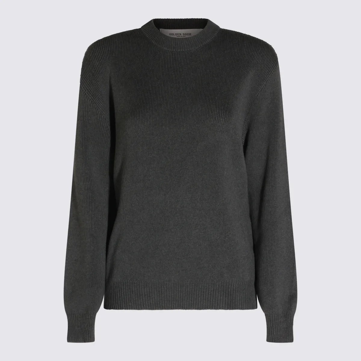 Sweaters Dark Grey Melange sold by Wanan Luxury