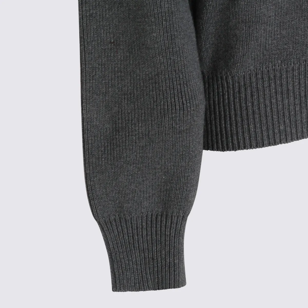 Sweaters Dark Grey Melange sold by Wanan Luxury product image thumbnail 3