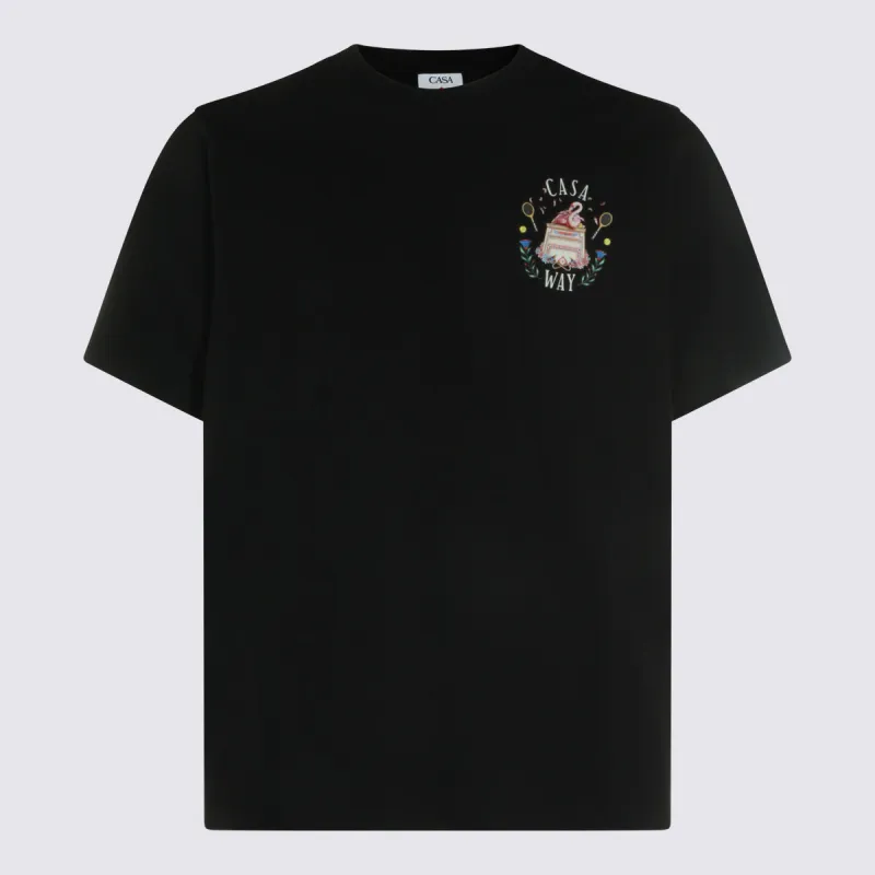 T-Shirts And Polos Black made by Casablanca