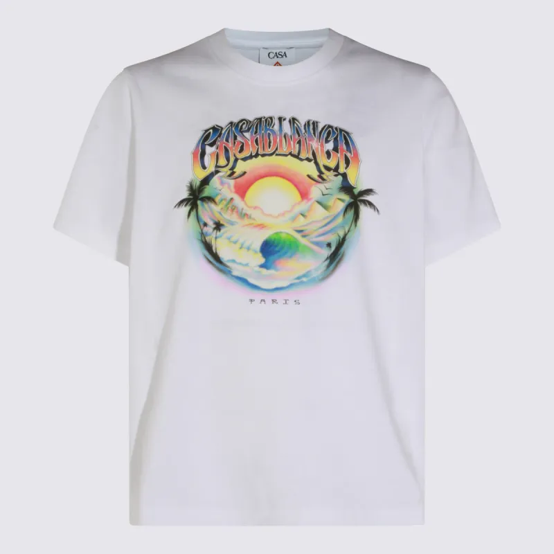 T-Shirts And Polos White made by Casablanca