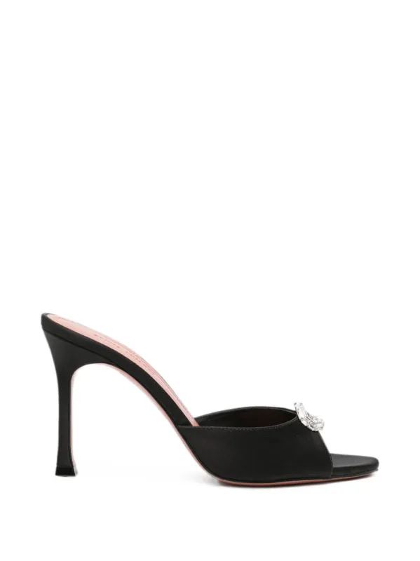 Sandals Black made by Amina Muaddi