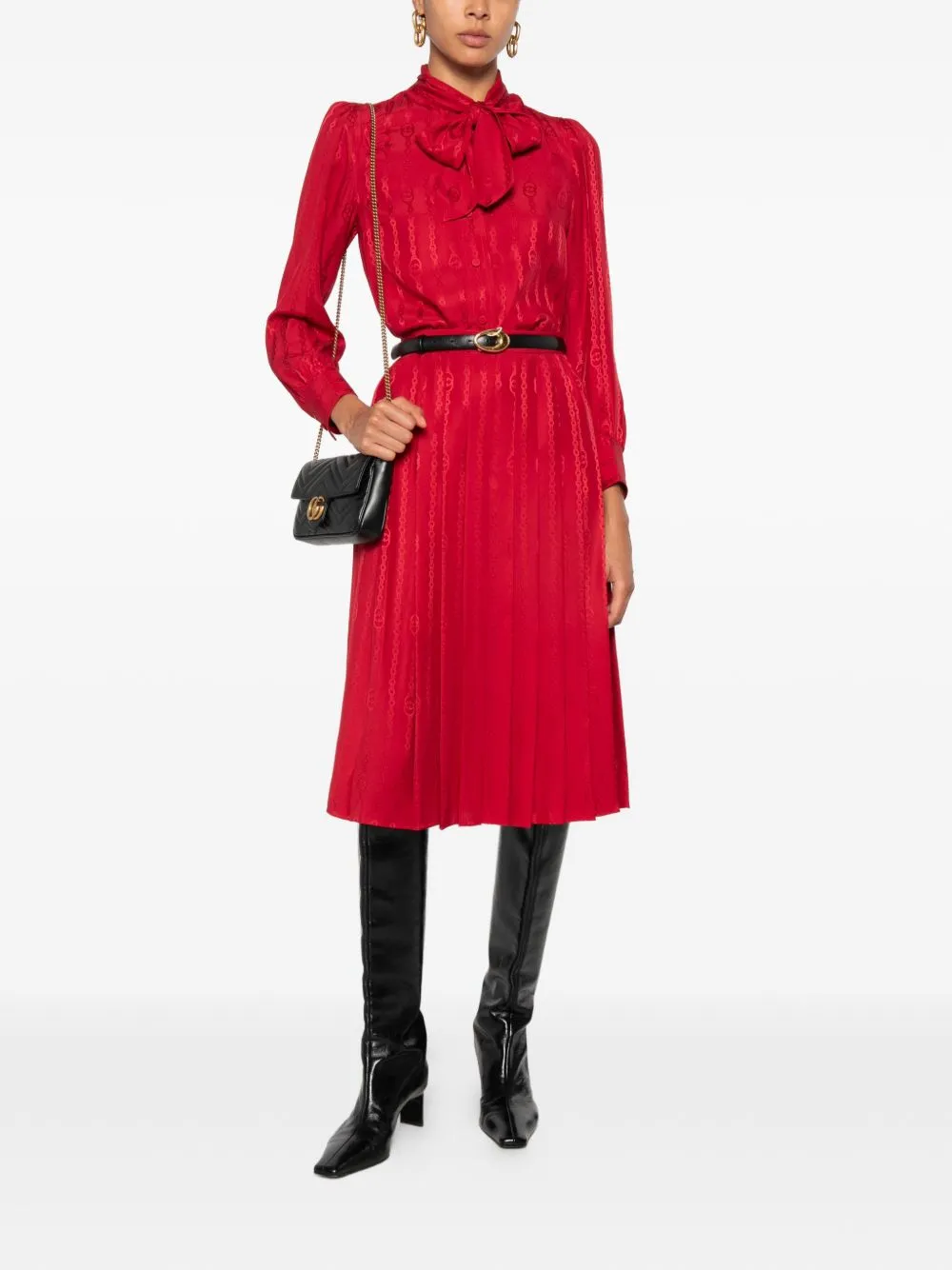 Silk Midi Skirt sold by Wanan Luxury product image thumbnail 2