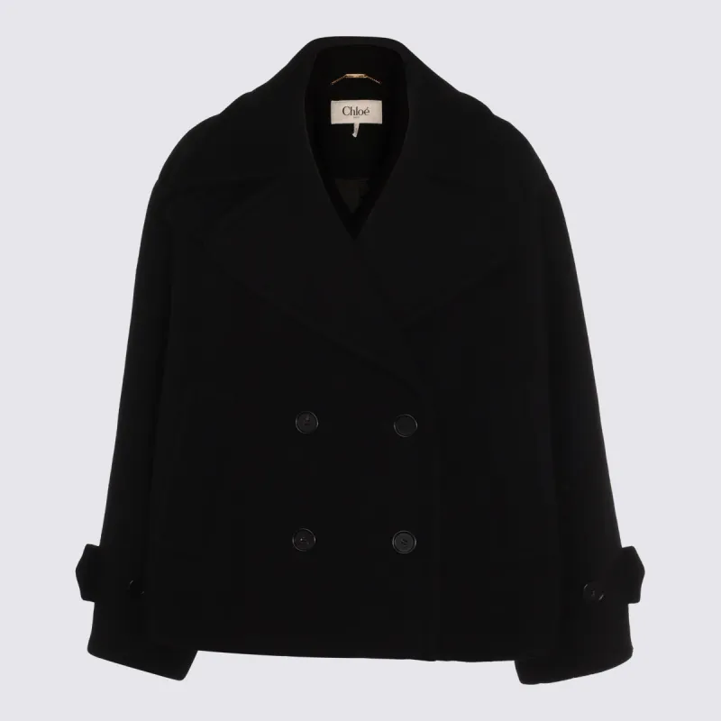 Coats Black made by Chloe