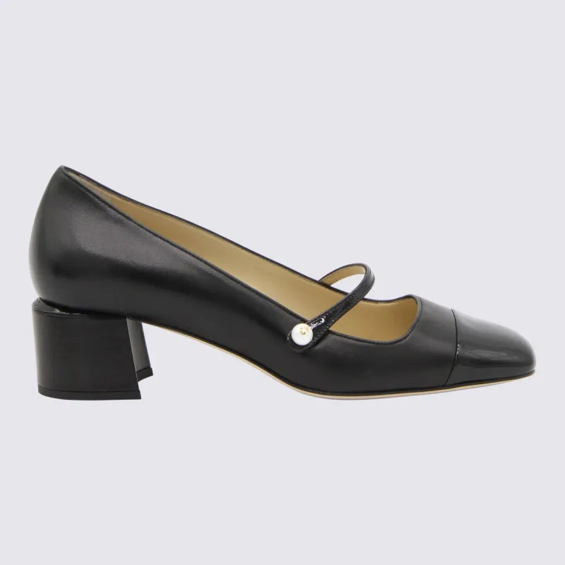 With Heel Black/Black made by Jimmy Choo