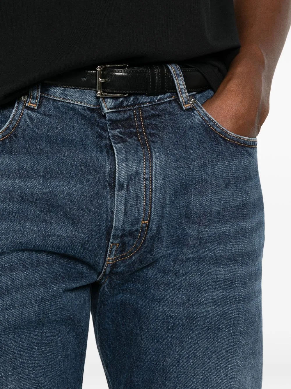 Denim Cotton Jeans sold by Wanan Luxury product image thumbnail 2