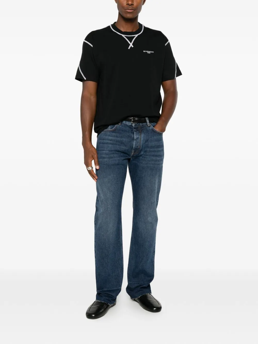 Denim Cotton Jeans sold by Wanan Luxury product image thumbnail 3