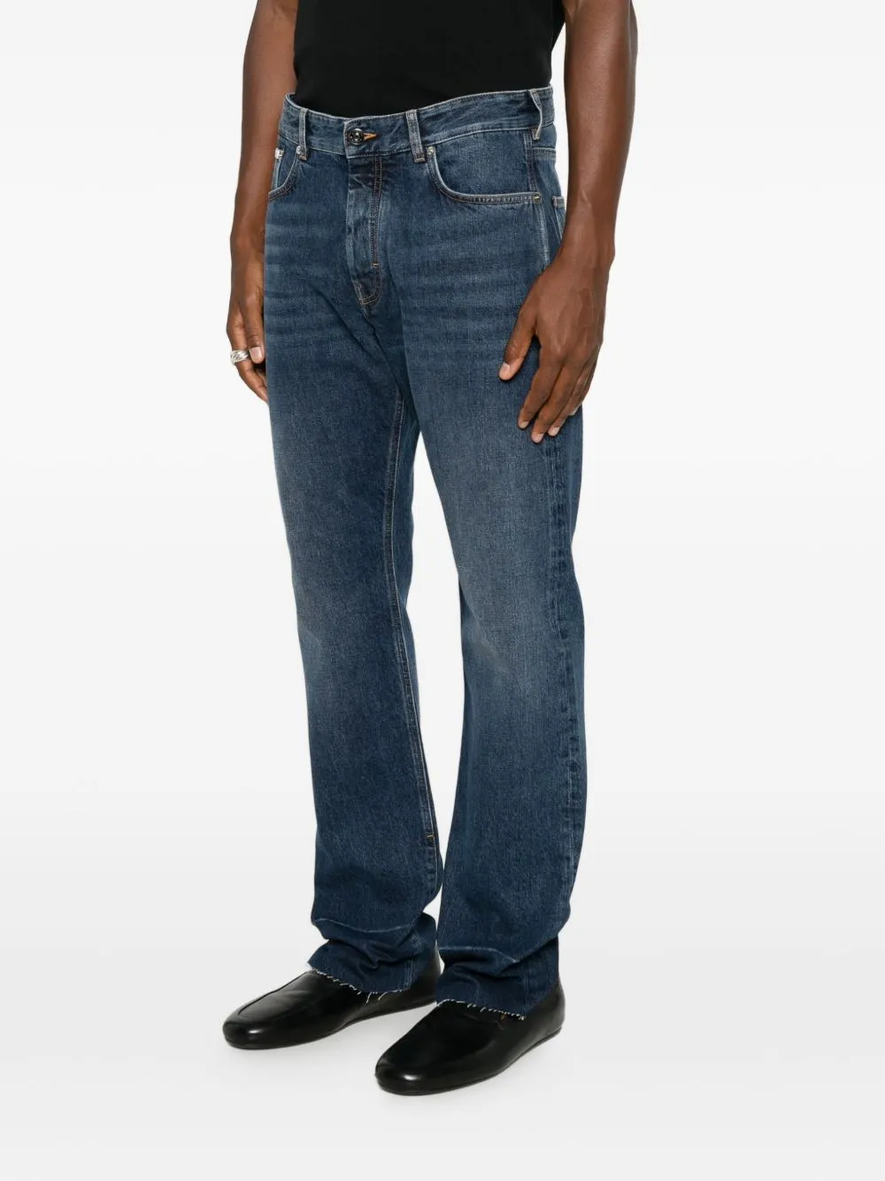 Denim Cotton Jeans sold by Wanan Luxury product image thumbnail 4