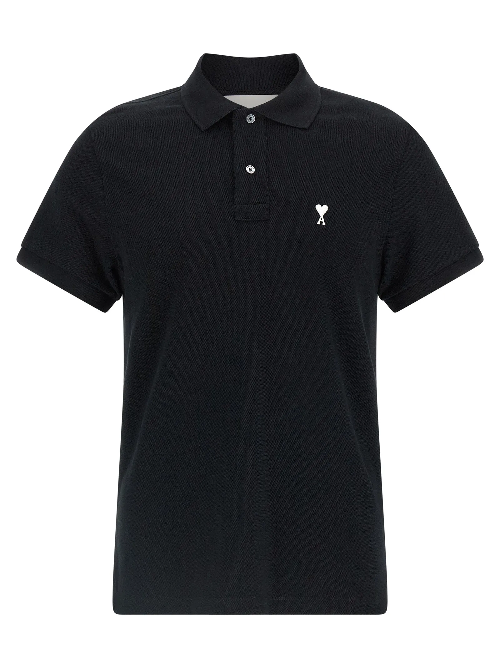 Ami De Coeur Polo Black sold by Wanan Luxury
