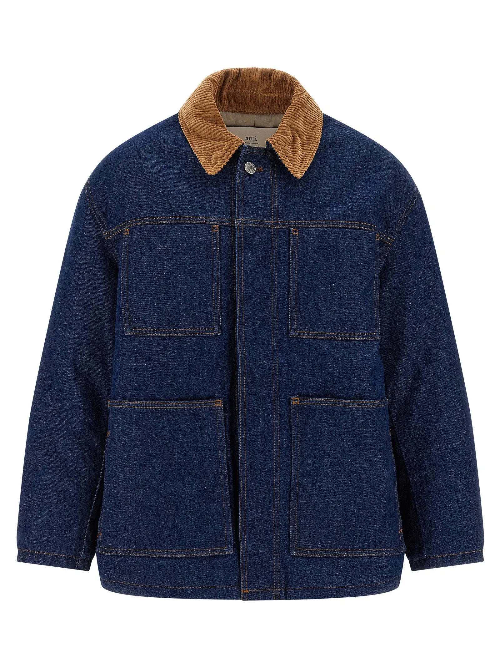 Worker Puffer Jackets Blue sold by Wanan Luxury