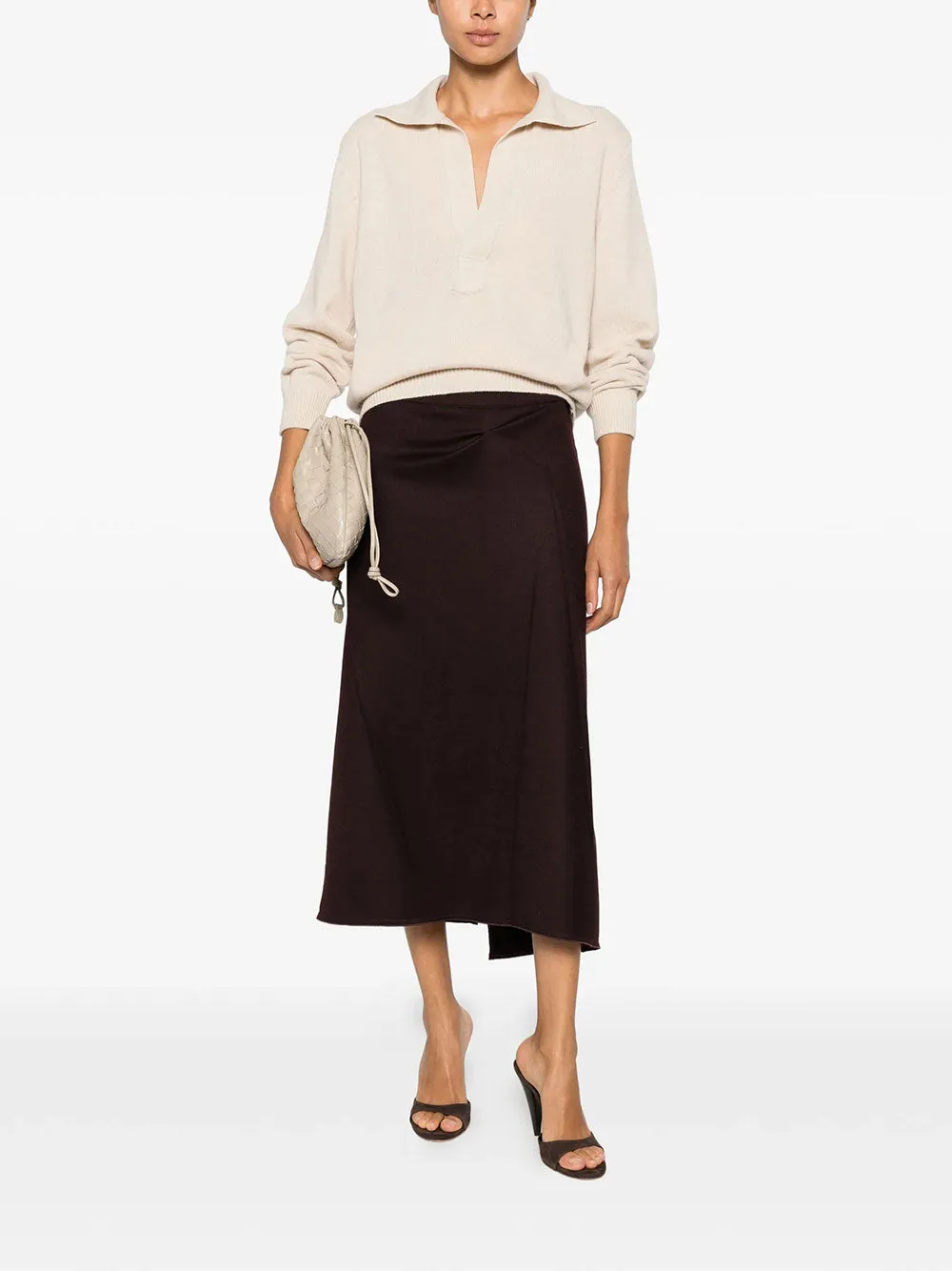 Pressed Tailored Skirt sold by Wanan Luxury product image thumbnail 3