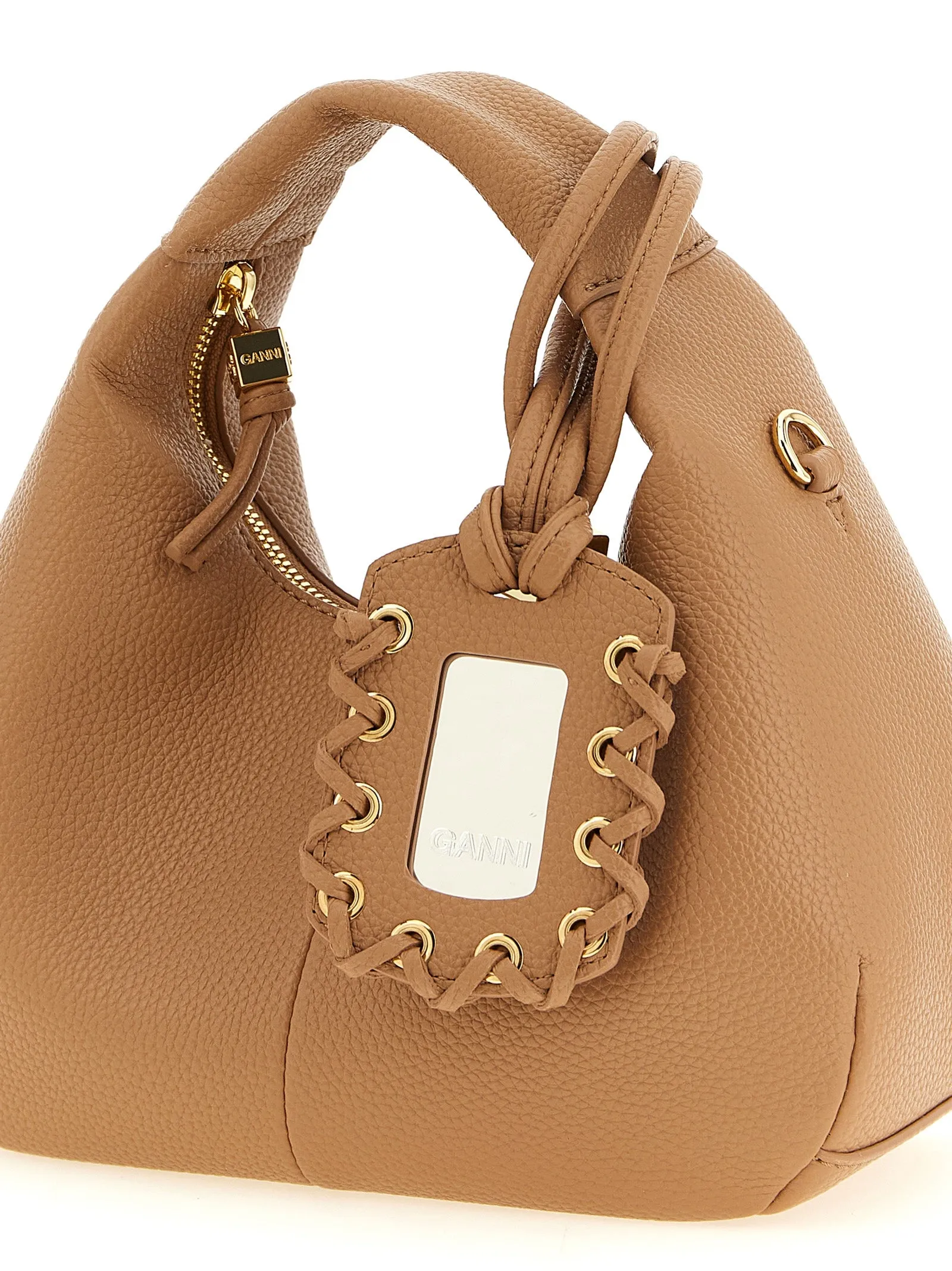 Mini Hobo Hand Bags Beige sold by Wanan Luxury product image thumbnail 3