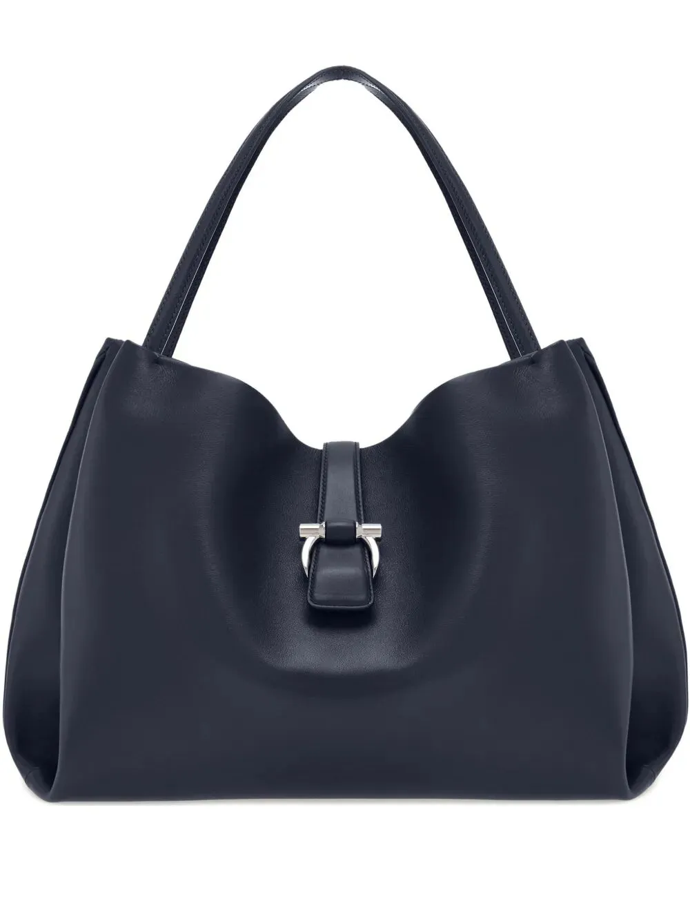 Large Leather Softened Tote Bag sold by Wanan Luxury