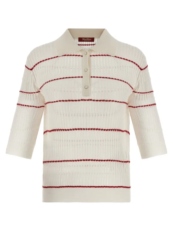 Mstgallo Polo White made by MaxMara