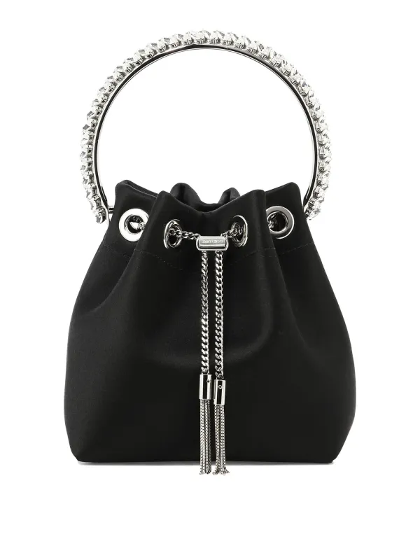 Bon Bon Handbags Black made by Jimmy Choo