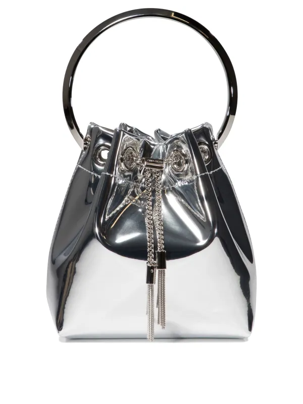 Bon Bon Handbags Silver made by Jimmy Choo