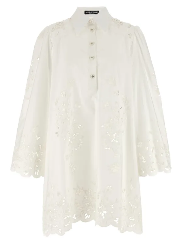 Capri Dresses White made by Dolce & Gabanna