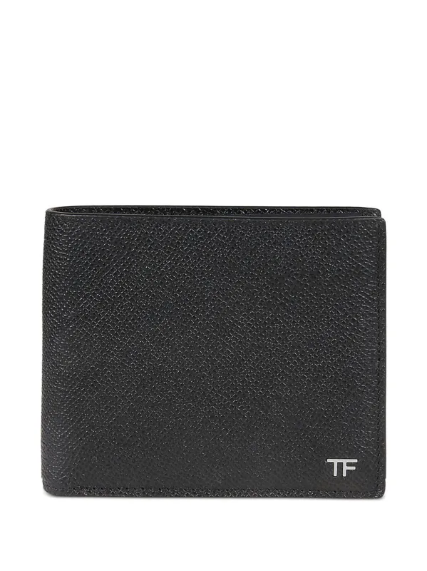 Bifold Wallet In Grain Leather made by Tom Ford