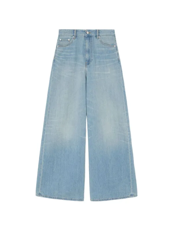 Denim Cotton Jeans made by Ganni